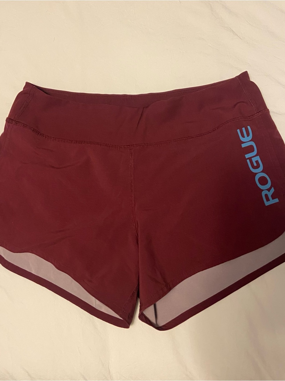 Rogue Women's 4" Runner Shorts Maroon size Medium